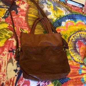 Free people brown tote